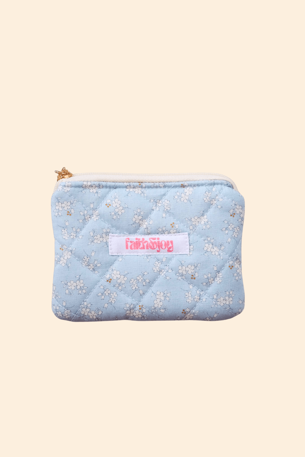 Blue Meadow Coin Pouch