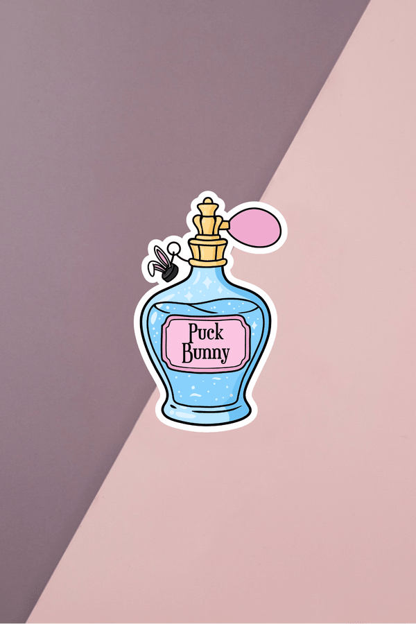 Puck Bunny Perfume Sticker