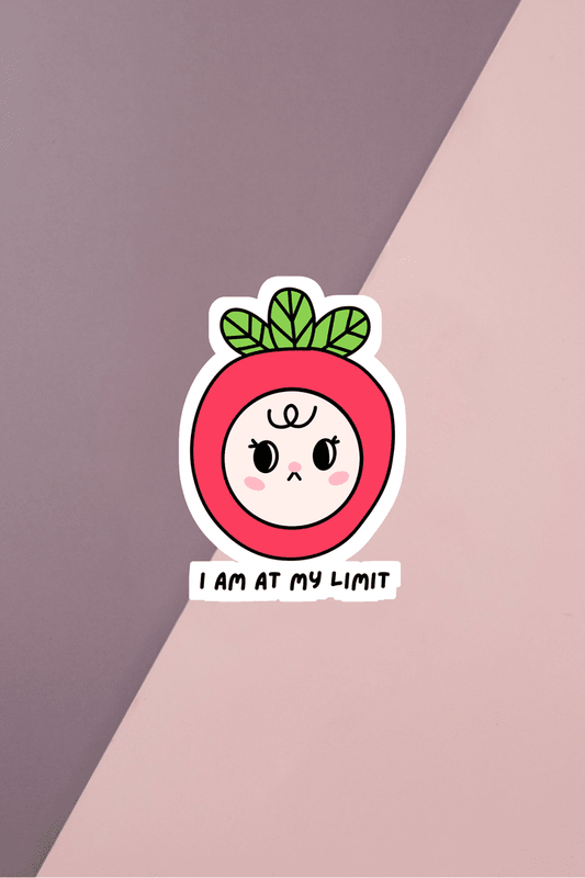 I Am At My Limit Sticker
