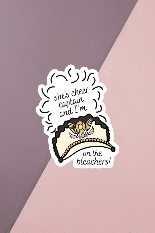 Cheer Captain Sticker
