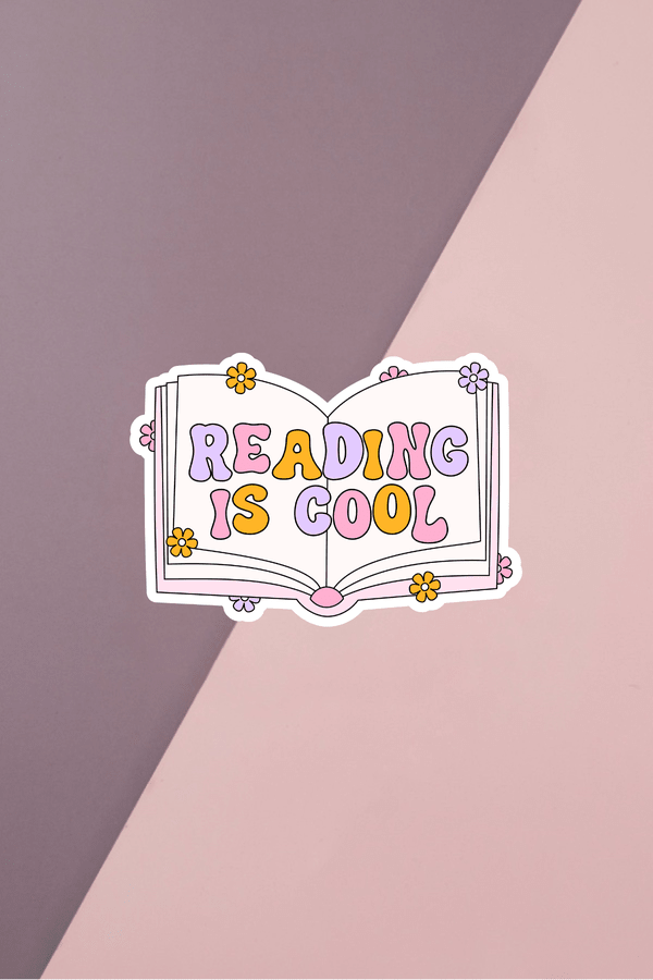 Reading Is Cool Sticker