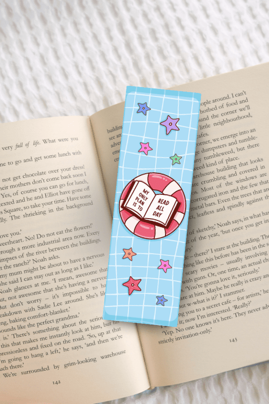 Read All Day Bookmark