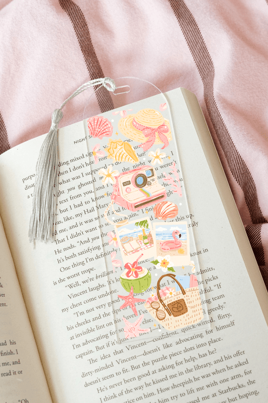 Summer Vacation - Acrylic Bookmark