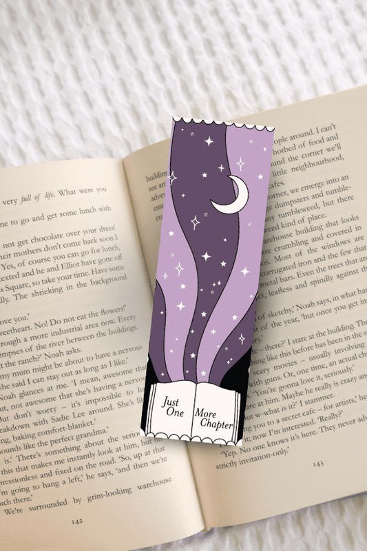 Just One More Chapter Starry Bookmark