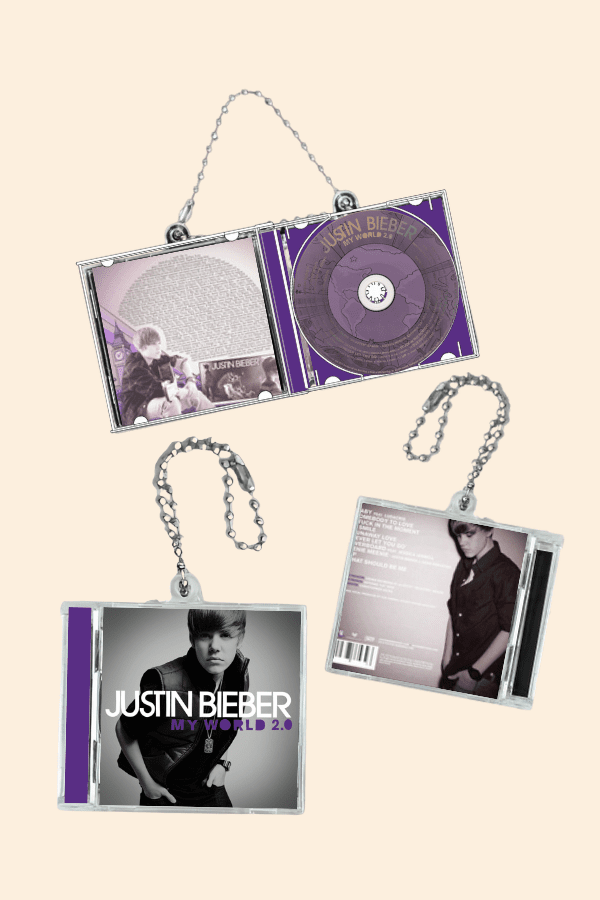 JB My World 2.0 - CD Keychain