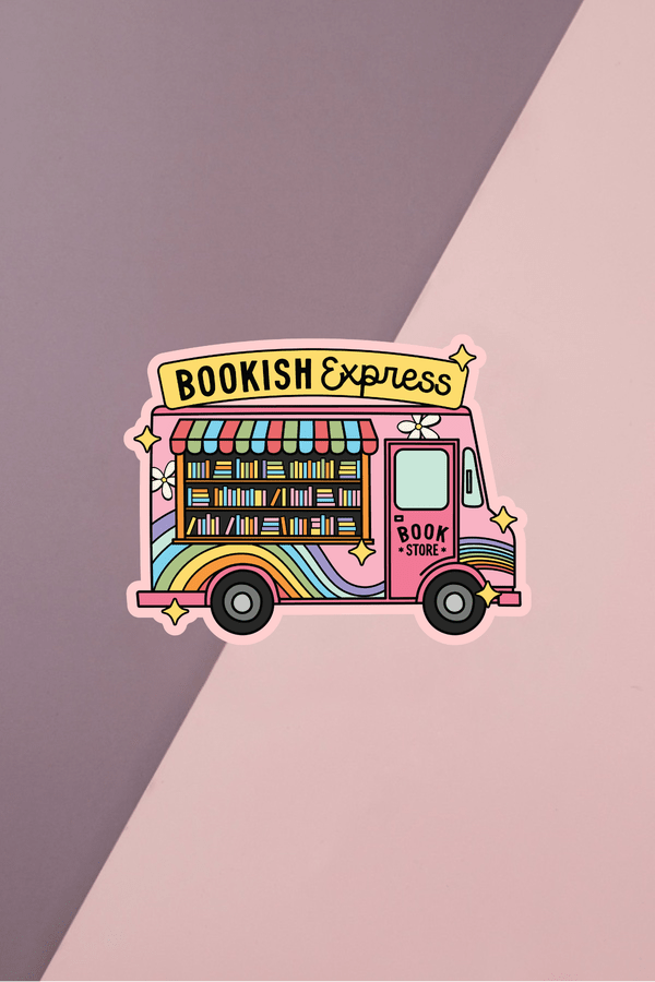 Bookish Express Sticker