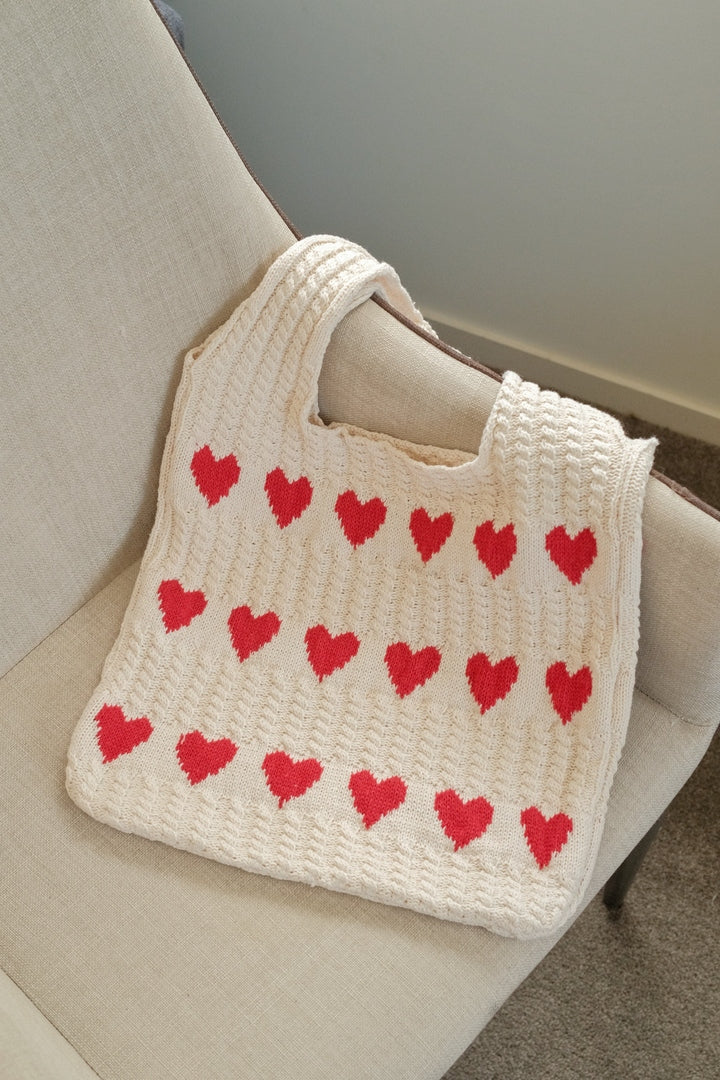 Queen of Hearts Tote Bag - faith&joy