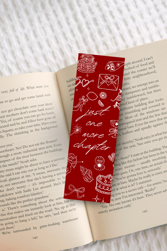 Just One More Chapter Bookmark