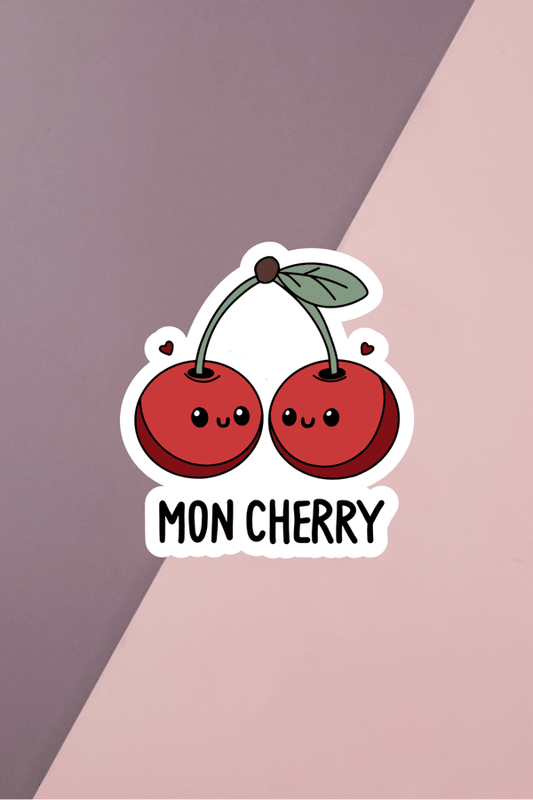 Mon Cherry Sticker