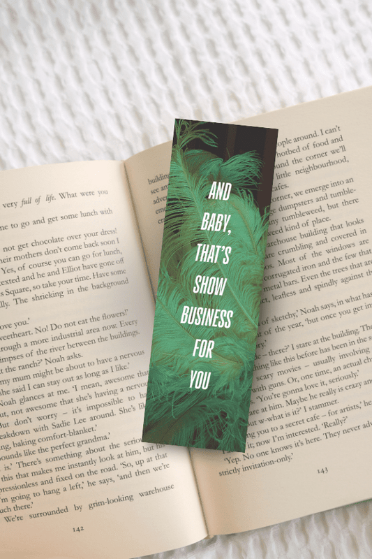Show Business Bookmark