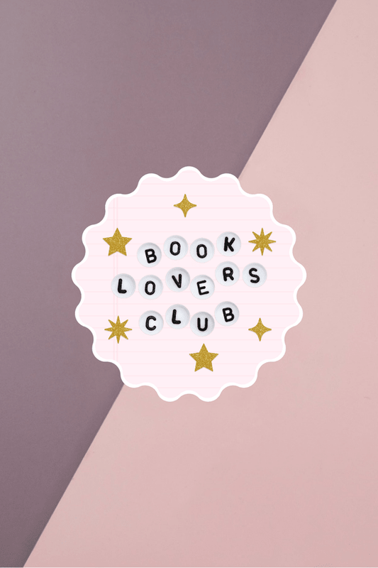 Book Lovers Club Sticker