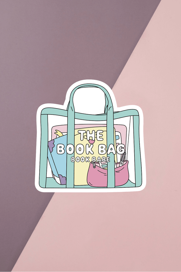 The Book Bag Sticker