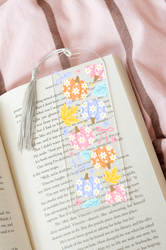 Pumpkins - Acrylic Bookmark