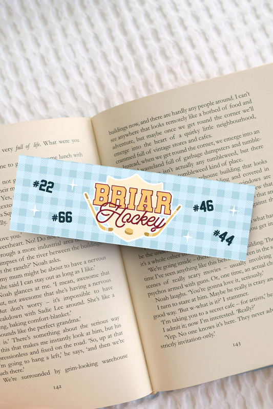Briar Hockey Bookmark