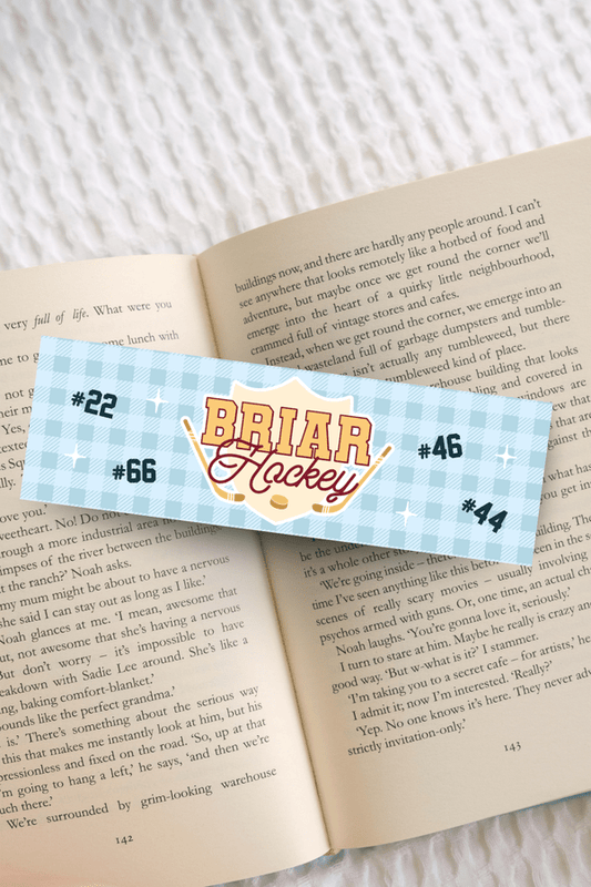 Briar Hockey Bookmark