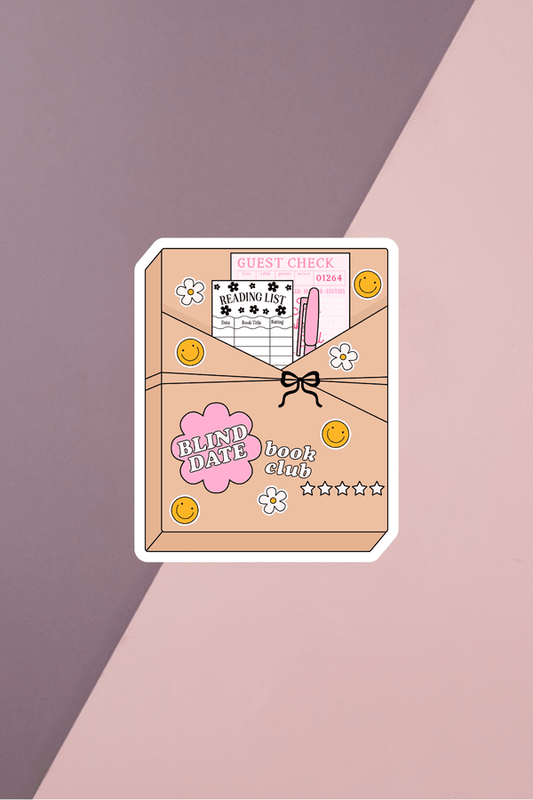Blind Date With A Book Sticker