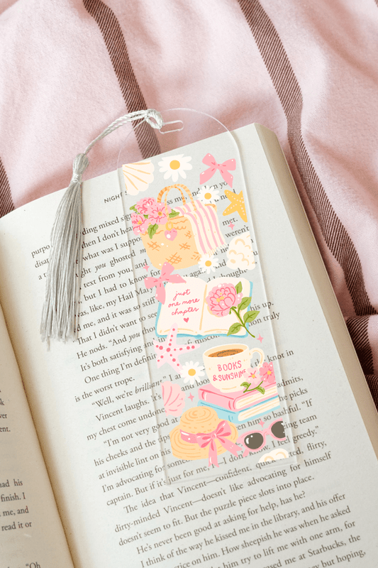 Summer Reading - Acrylic Bookmark