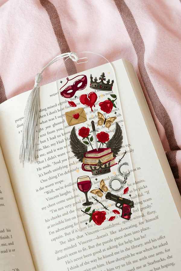 Dark Romance - Acrylic Bookmark