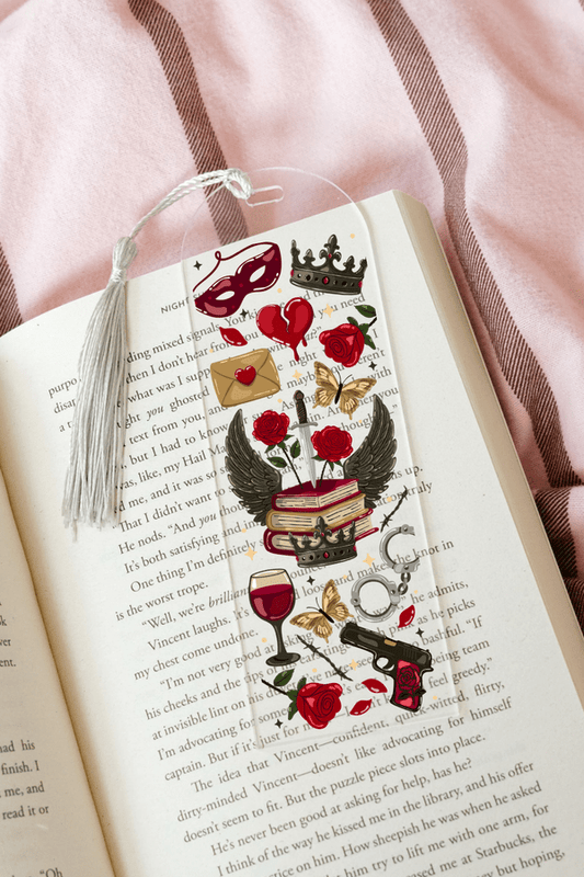 Dark Romance - Acrylic Bookmark