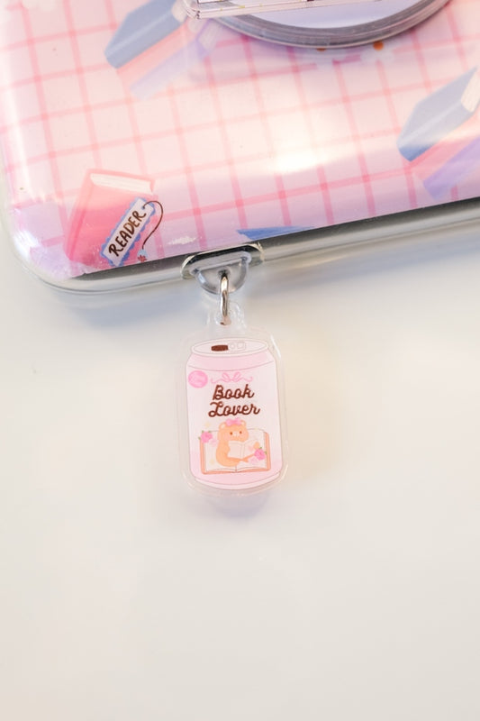 Book Lover Soda Kindle/Kobo Charm