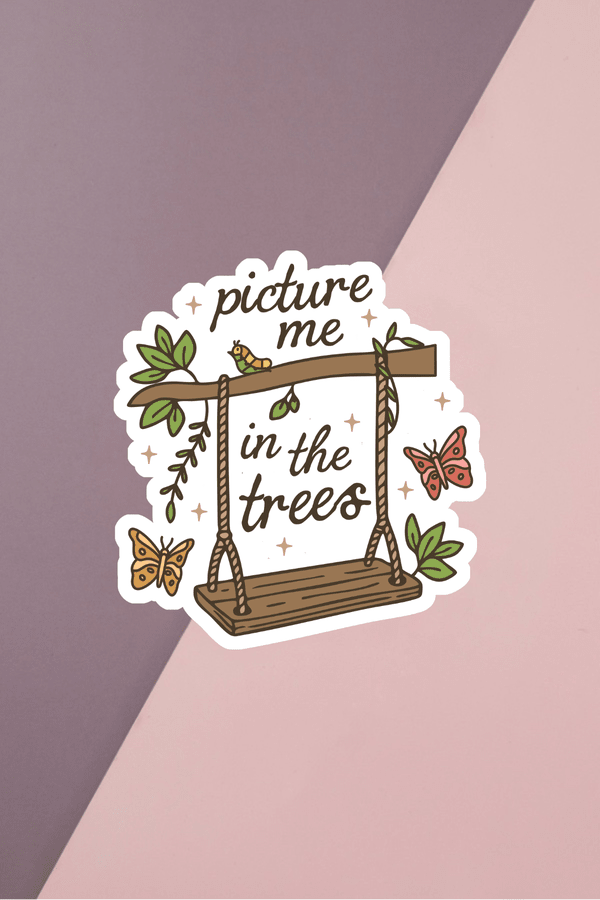 In The Trees Sticker