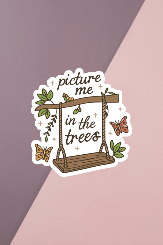 In The Trees Sticker
