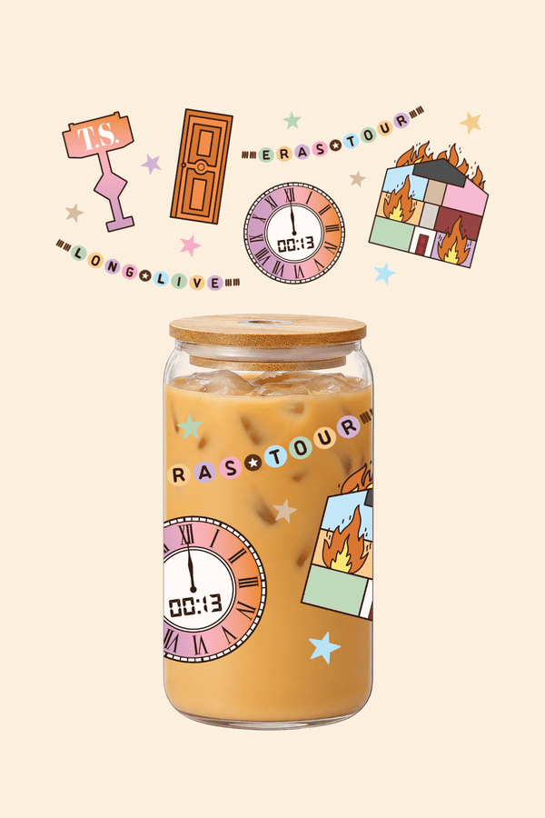 Eras Countdown Glass Tumbler
