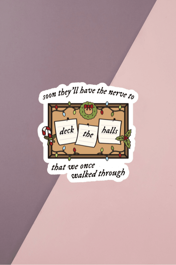 Deck The Halls Sticker