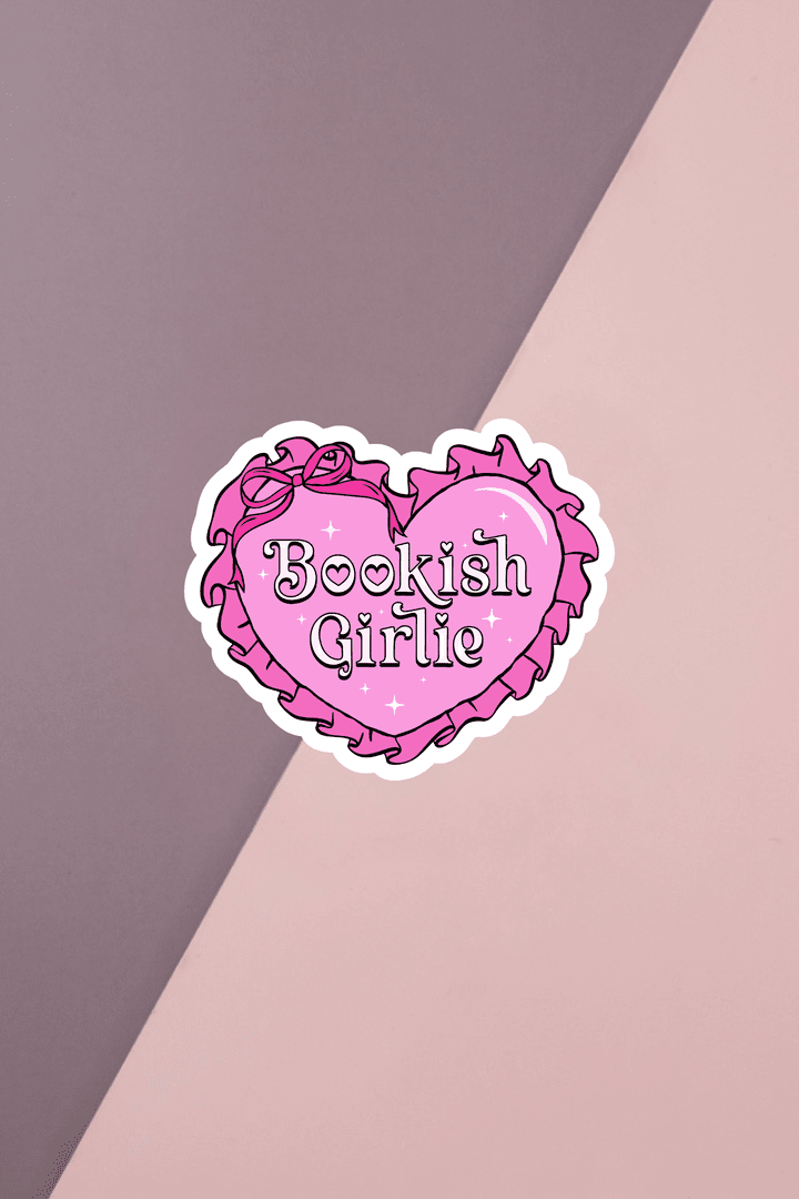 Bookish Girlie Sticker
