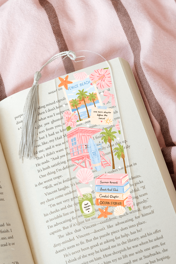 California Summer - Acrylic Bookmark