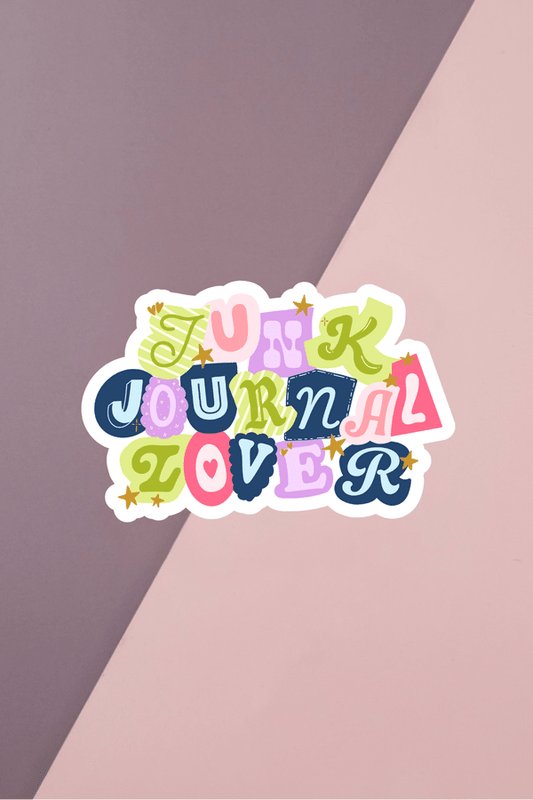Junk Journal Lover Sticker