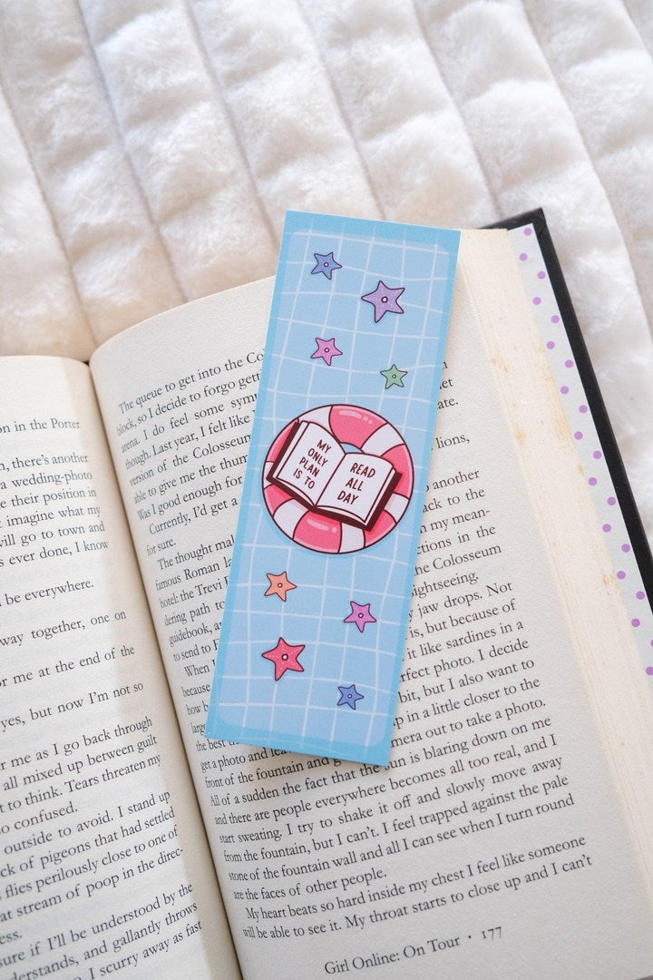 Read All Day Bookmark