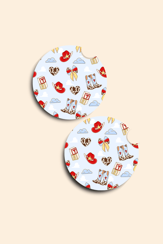 TS5 - 2 Pack Car Coasters