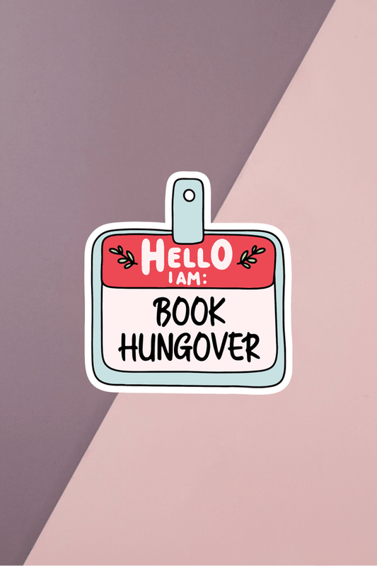 Book Hungover Sticker