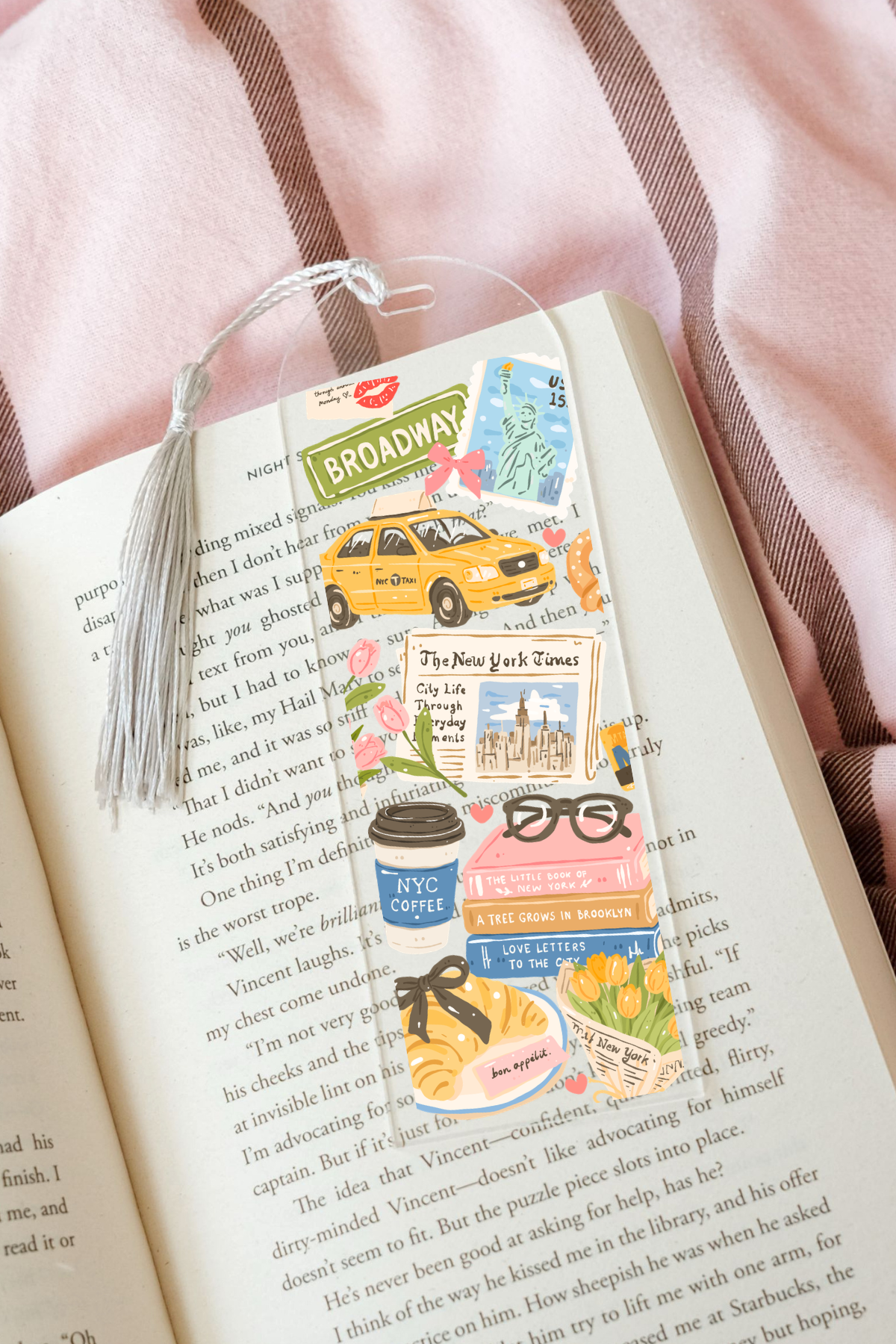 NYC - Acrylic Bookmark