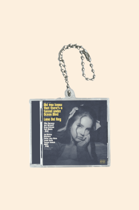 Lana Ocean Blvd - CD Keychain