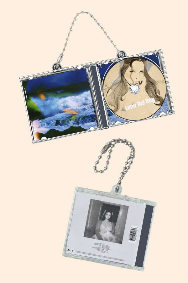 Lana Ocean Blvd - CD Keychain