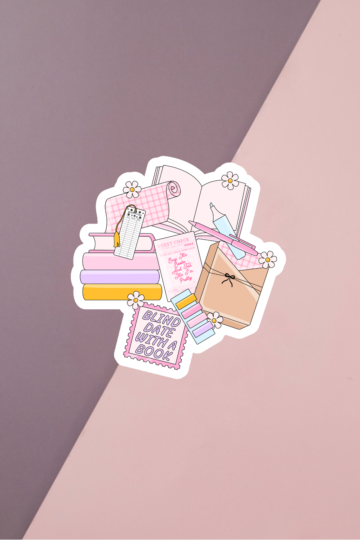 Bookish Icons Sticker