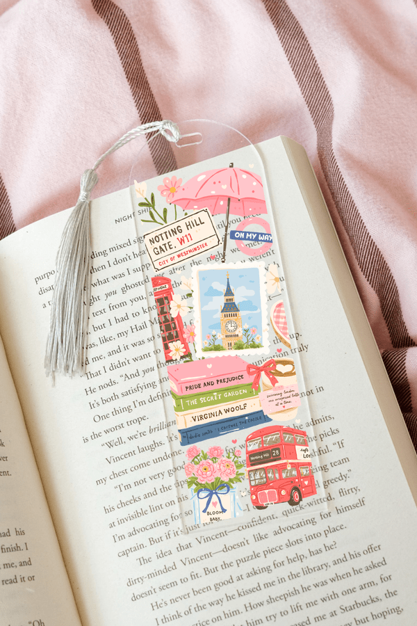 London Romance - Acrylic Bookmark