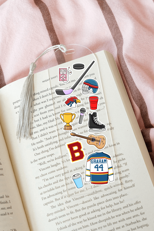 Off Campus Icons - Acrylic Bookmark