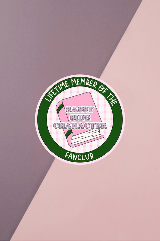 Sassy Side Character Sticker