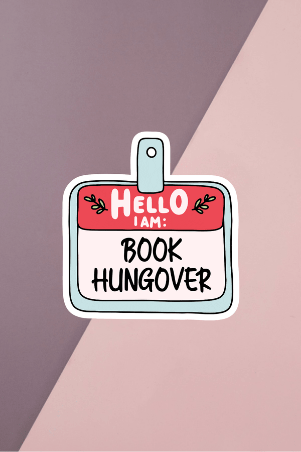 Book Hungover Sticker