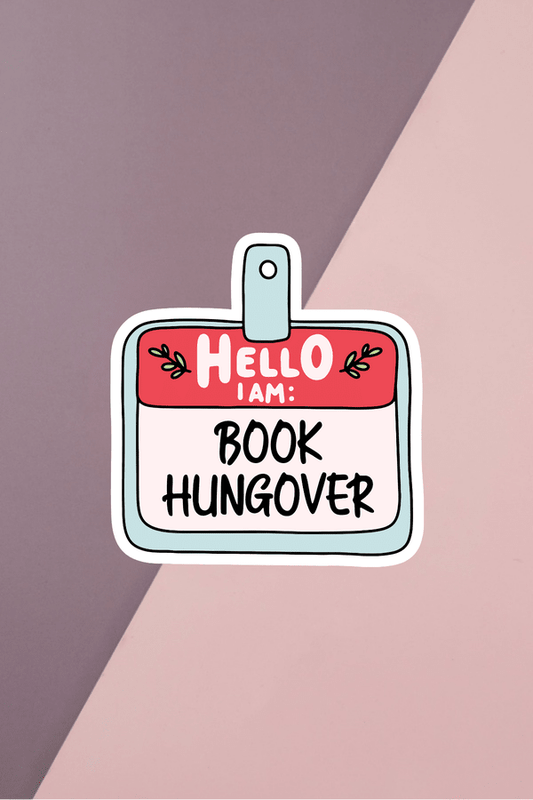 Book Hungover Sticker