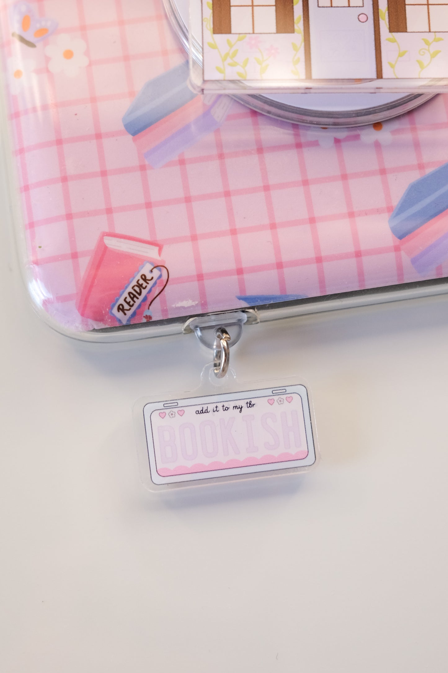 Bookish Plate Kindle/Kobo Charm