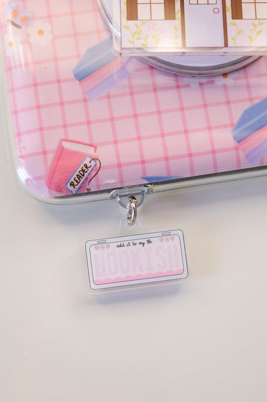 Bookish Plate Kindle/Kobo Charm