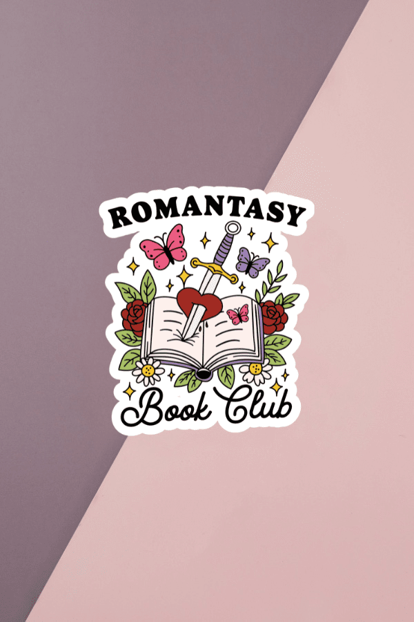 Romantasy Book Club Sticker