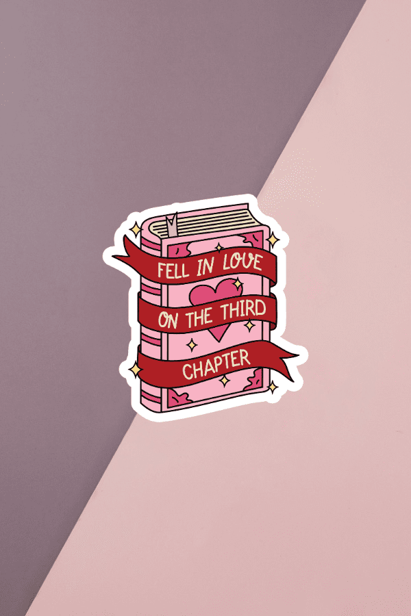 Fell In Love On The Third Chapter Sticker