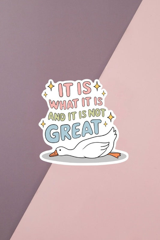 It Is What It Is Sticker