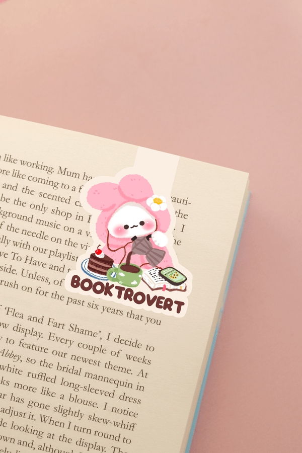 Booktrovert Magnetic Bookmark