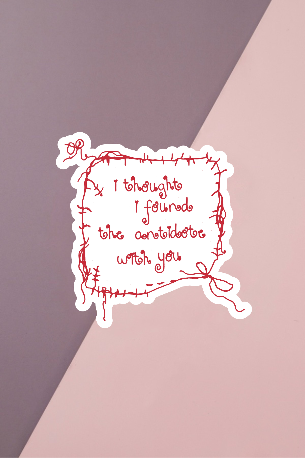 Antidote Sticker